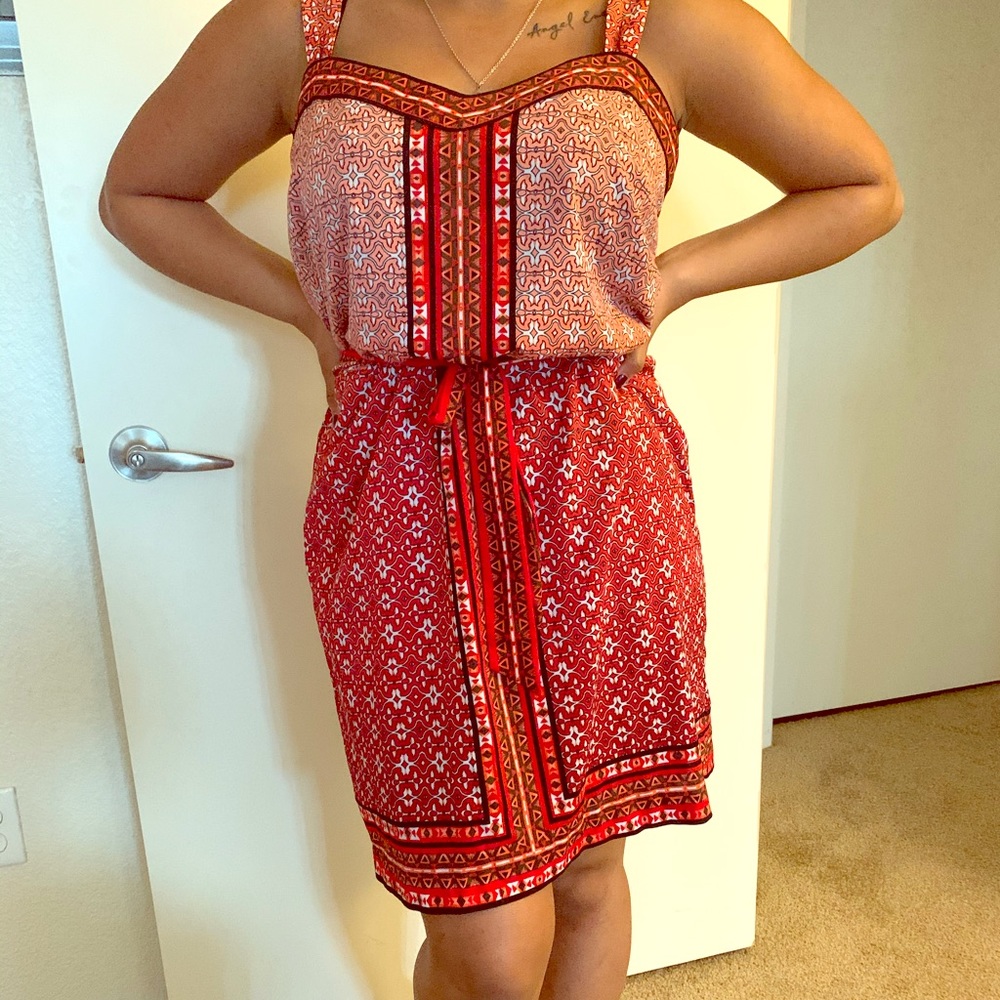 Cute red dress